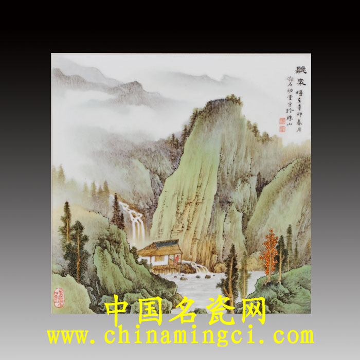 中國名瓷網(wǎng)鄧幼堂聽泉