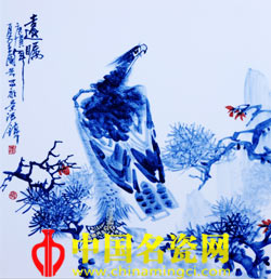 景德鎮(zhèn)吳國興瓷板畫