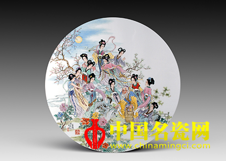 景德鎮(zhèn)陶瓷藝術(shù)家 章亮作品 《秋翁遇仙記》