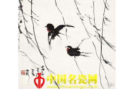 雙燕圖