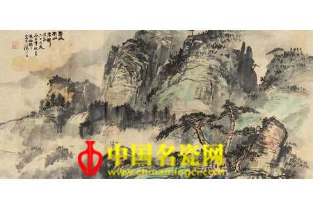 壽比南山圖案