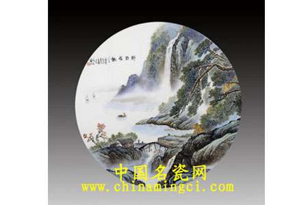 淺論景德鎮(zhèn)陶瓷山水畫及口訣
