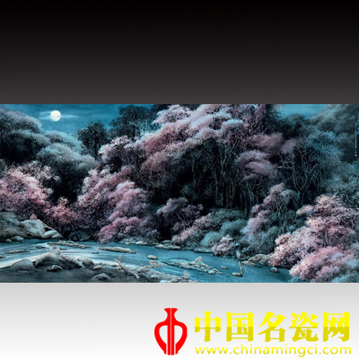夢回清水灣 新彩瓷板