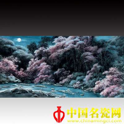夢回清水灣 新彩瓷板