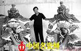 臺灣石灣現(xiàn)1.7米 高巨型陶瓷“公仔”