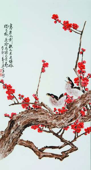 瓷上花鳥說