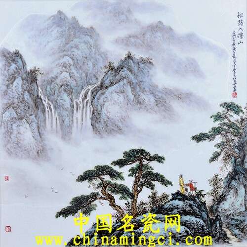 江葆華——演繹瓷上粉彩山水情