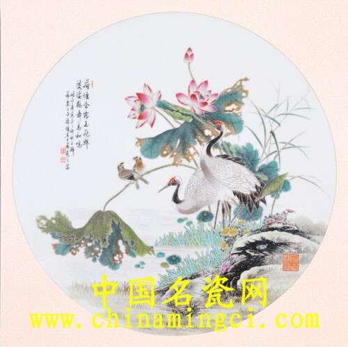 徐墉的粉彩花鳥魅力
