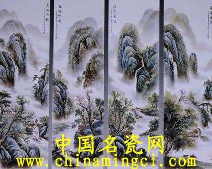 心師造化 巧奪天工——粉彩山水