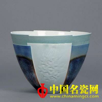 徐江云 曉風(fēng) 色釉裝飾瓷瓶