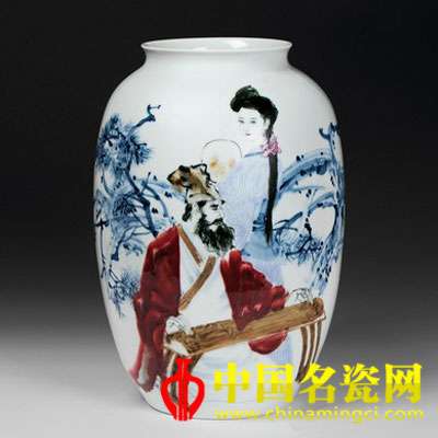 李菊生 如聽萬壑松　高溫顏色釉瓷瓶