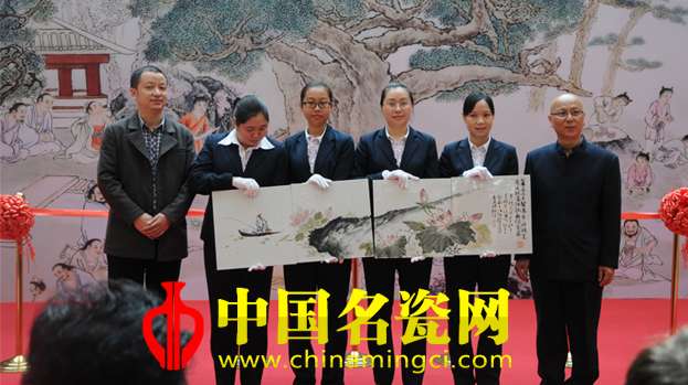 《荷韻》驚艷番禺陶瓷展開幕式