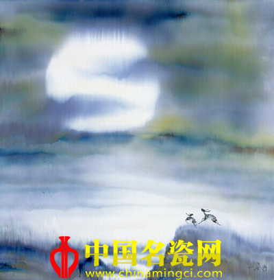 余水貴“唐詩畫意”綜合裝飾瓷板