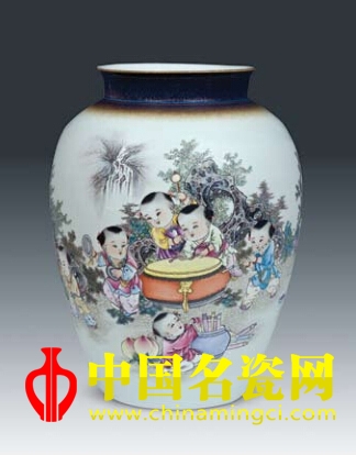 粉彩陶瓷人物繪畫之我見