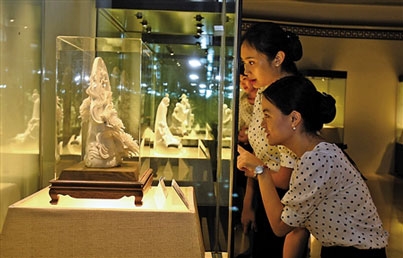 “中國白”陶瓷在三峽博物館呈現(xiàn)
