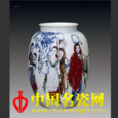 李一新 恒河印象高溫顏色釉瓷瓶