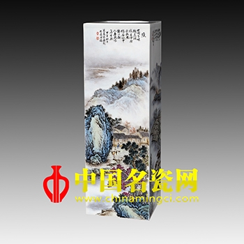 《漁樵耕讀》鑲器