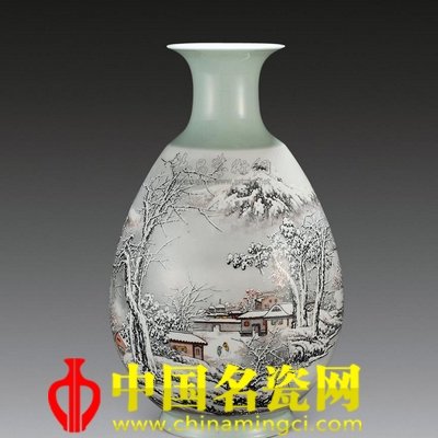 王琪 雪景瓶