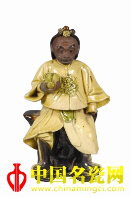 人身猴面瓷像藝術(shù)品