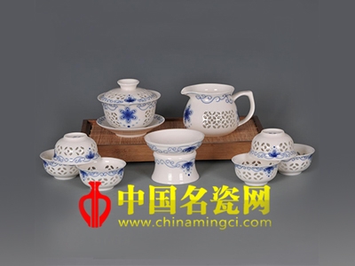 景德鎮(zhèn)青花玲瓏瓷
