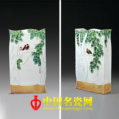 鐘振華 半刀泥裝飾鑲器?
