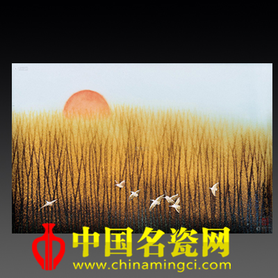 劉志為 晨曲·綜合裝飾瓷板 