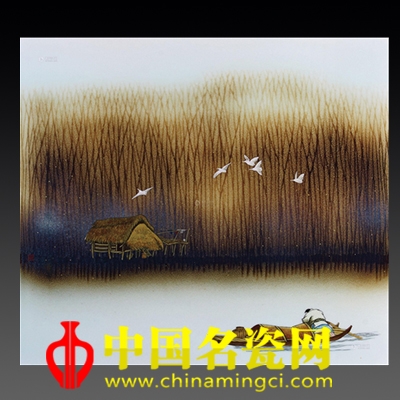 劉志為 漁歌·綜合裝飾瓷板