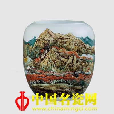 羅學(xué)正 疊彩和風(fēng)·高溫顏色釉瓷瓶
