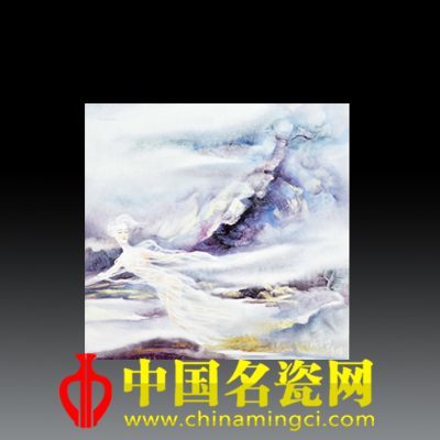 張景輝 釉上彩瓷板