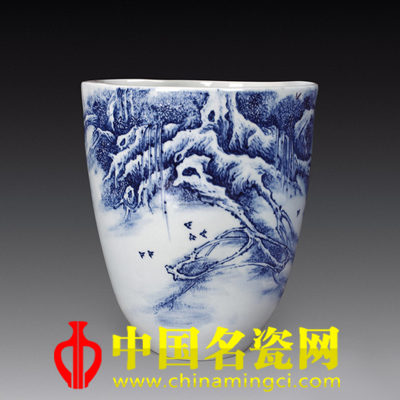 秦曉明 青花《秋韻》