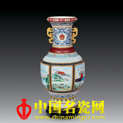 劉敏 多色釉《中華瓷王》