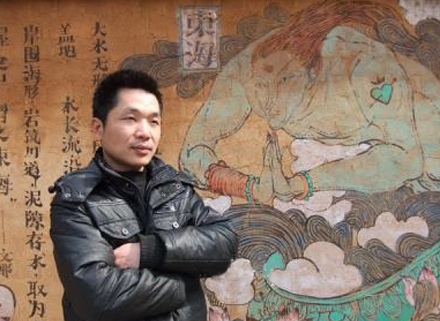 揭金平的古彩藝術(shù)世界