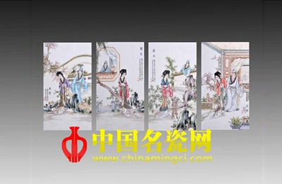 待月西廂：瓷器上的《西廂記》