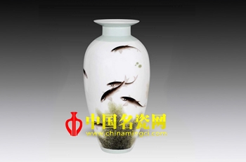 陶瓷上的魚文化