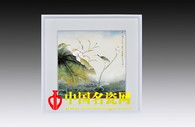 瓷畫當(dāng)中的線條