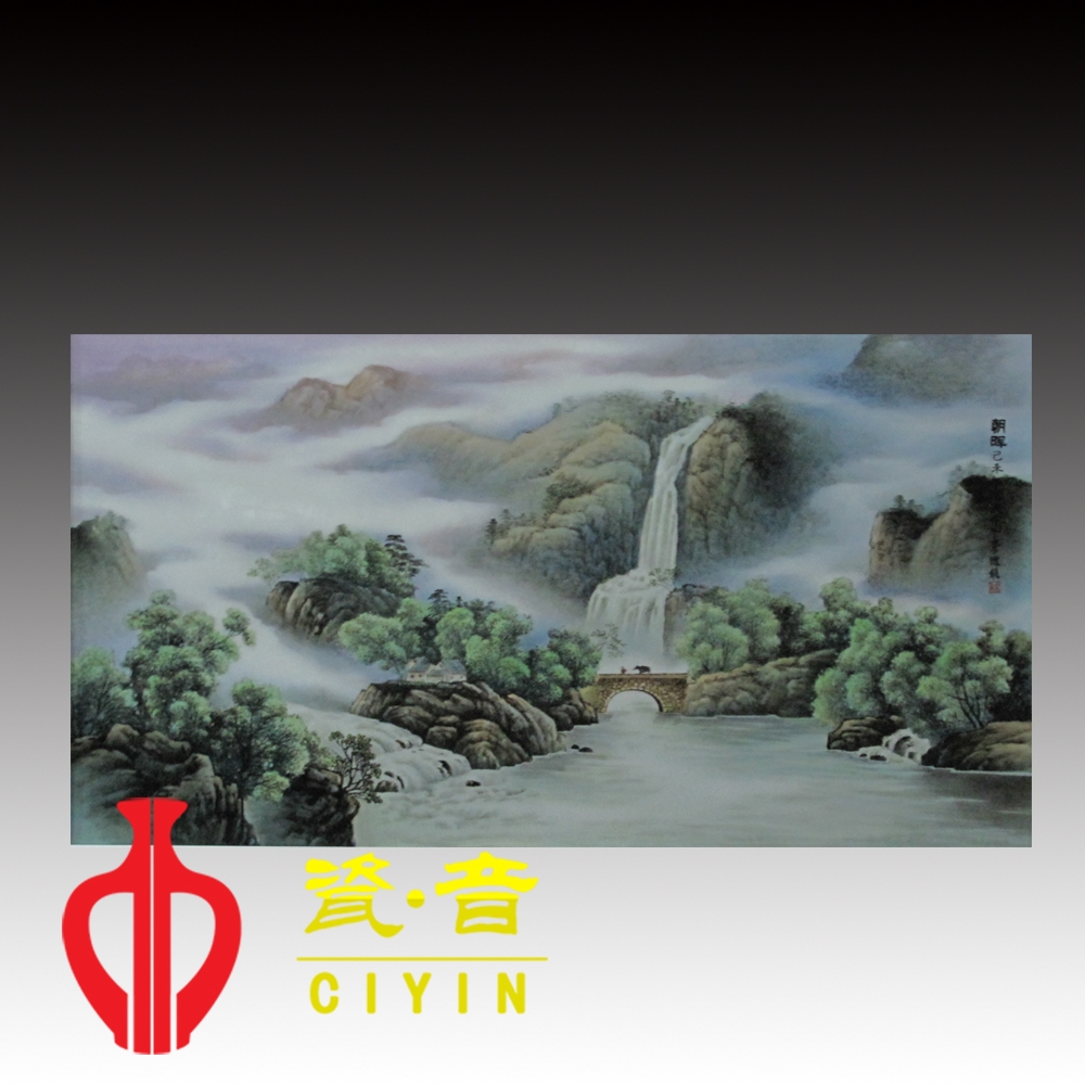 瓷板畫：瓷與畫的邂逅