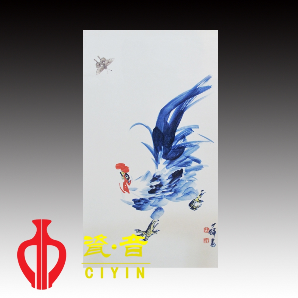 陶瓷畫中的留白